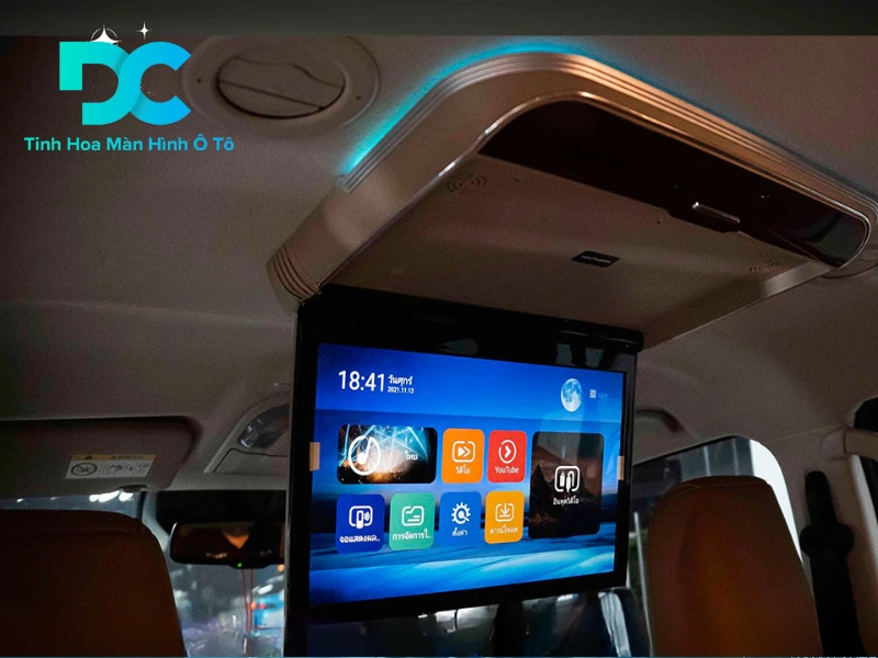 màn hình ốp trần ô tô 20 inch