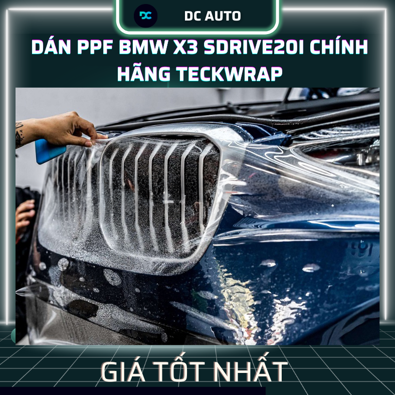 Dán PPF Ngoại Thất BMW X3 sDrive20i | Teckwrap