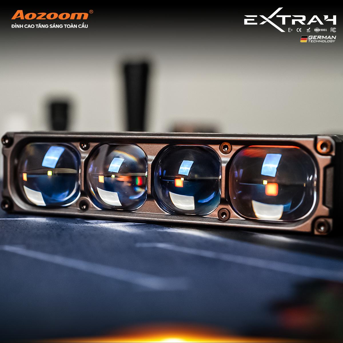 Bi Led Trợ Sáng Aozoom Full Mã EX . AOZOOM EX 4 3 2 1