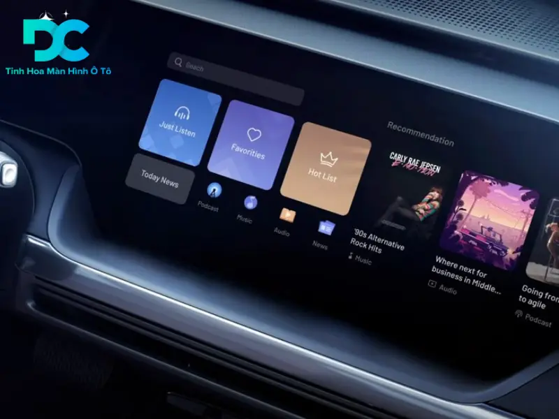 Cài đặt ứng dụng trên màn hình ô tô Android
