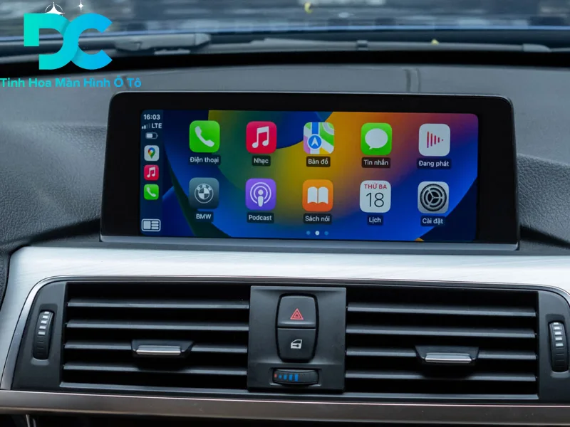 Màn hình tích hợp Carplay/Android Auto cho xe Chevrolet
