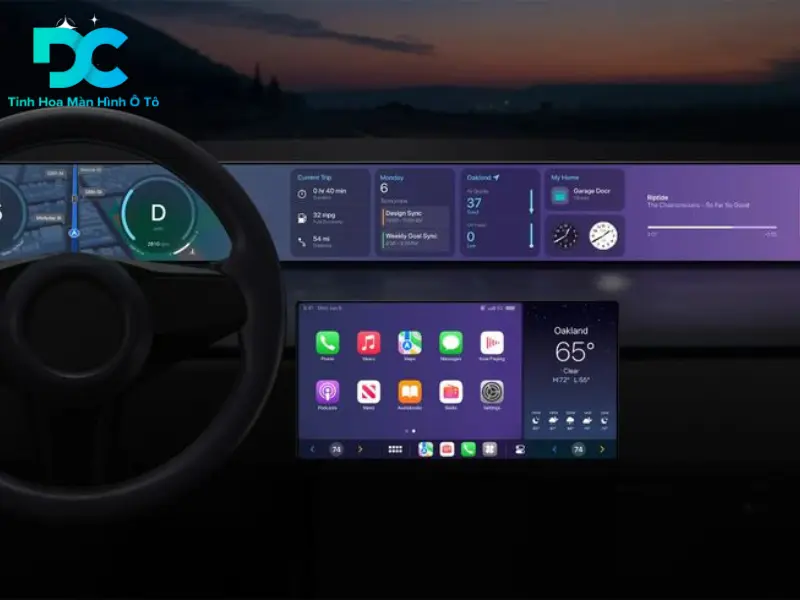 Cập nhật phần mềm Apple CarPlay cho màn hình ô tô