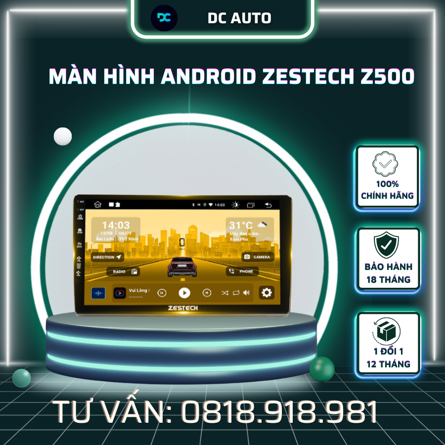 Màn Hình Android Zestech Z500