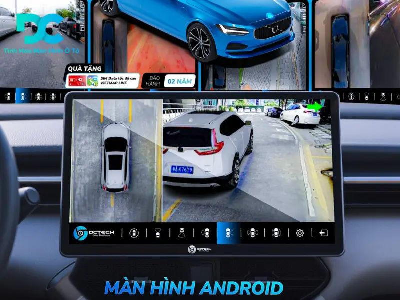 Màn hình Android DCTECH DC H500 LUXURY