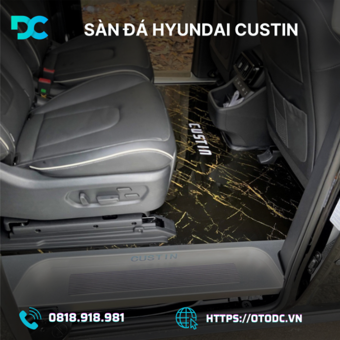 Sàn Đá Hyundai Custin: Lựa Chọn Sang Trọng cho Xế Yêu