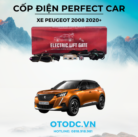 Cốp Điện Peugeot 2008 2020+ Hiệu Perfect Car 
