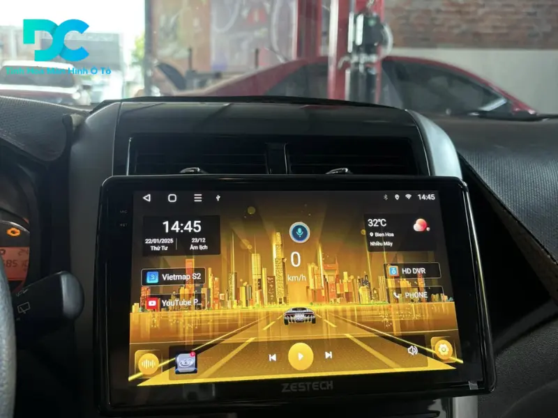 Màn hình ô tô cho xe Toyota Wigo
