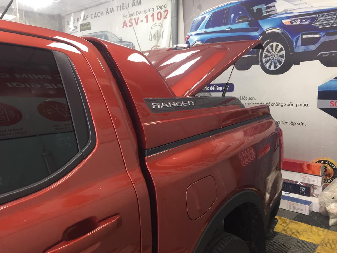 Nắp thùng bán tải mẫu ALLNEW - Nắp thùng Ranger, Rriton, Dmax, Hilux