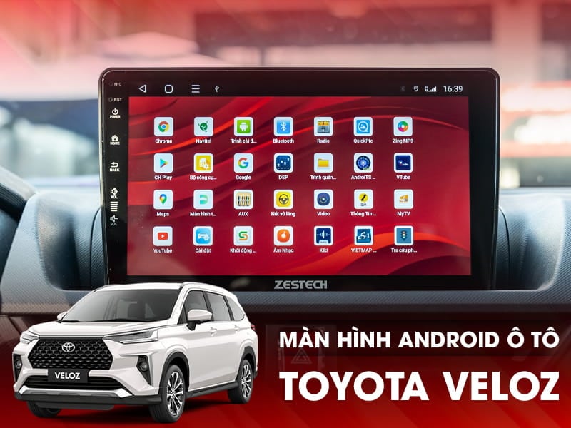 Màn hình android theo xe Veloz/ Avanza/ Raise Carfu S550S 12.1 inch cực đẹp